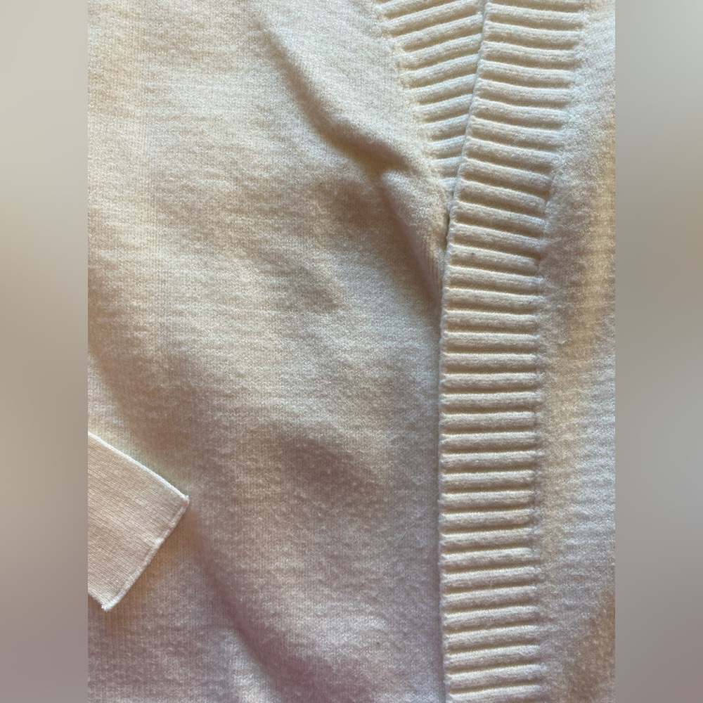 We Wore What Belted Summer Yarn Cardigan XS/ S Cream - Picture 5 of 14